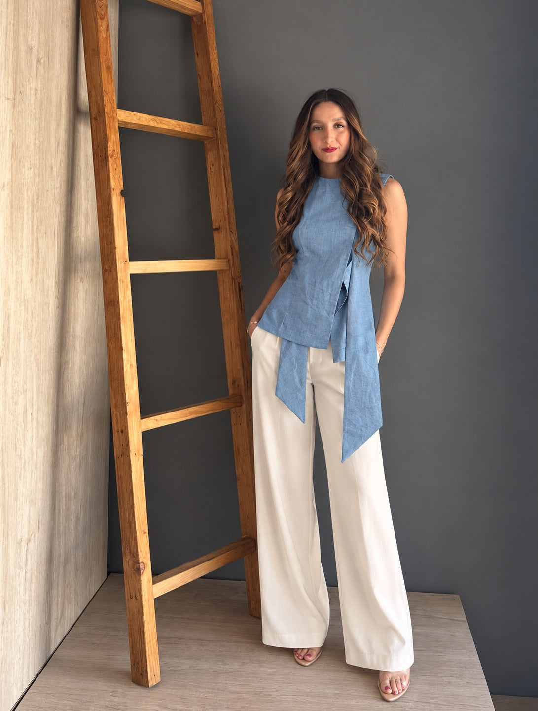 Blusa Tira Azul
