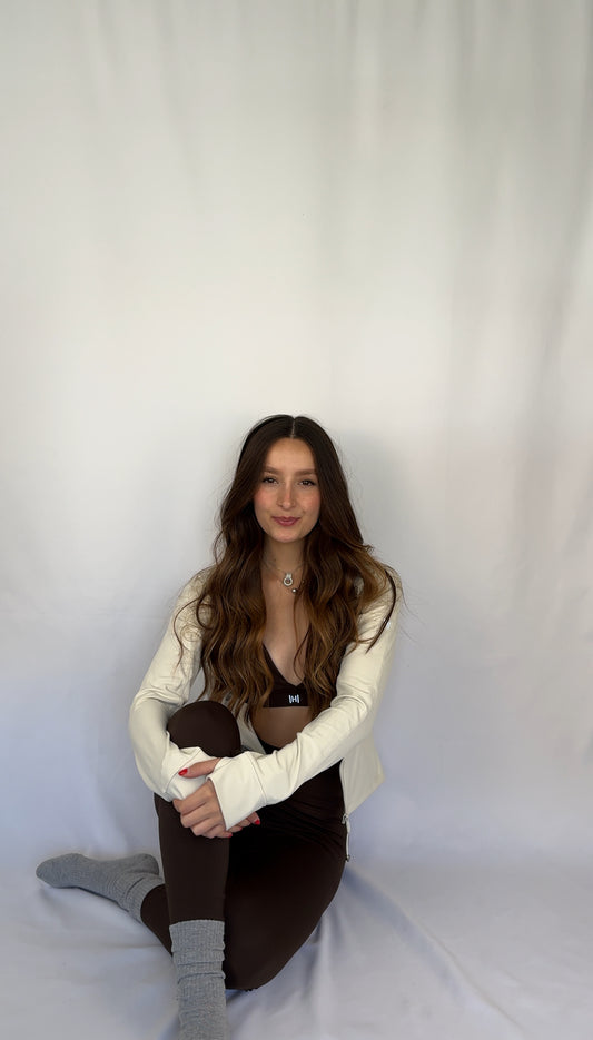HAZEL BROWN LEGGINGS