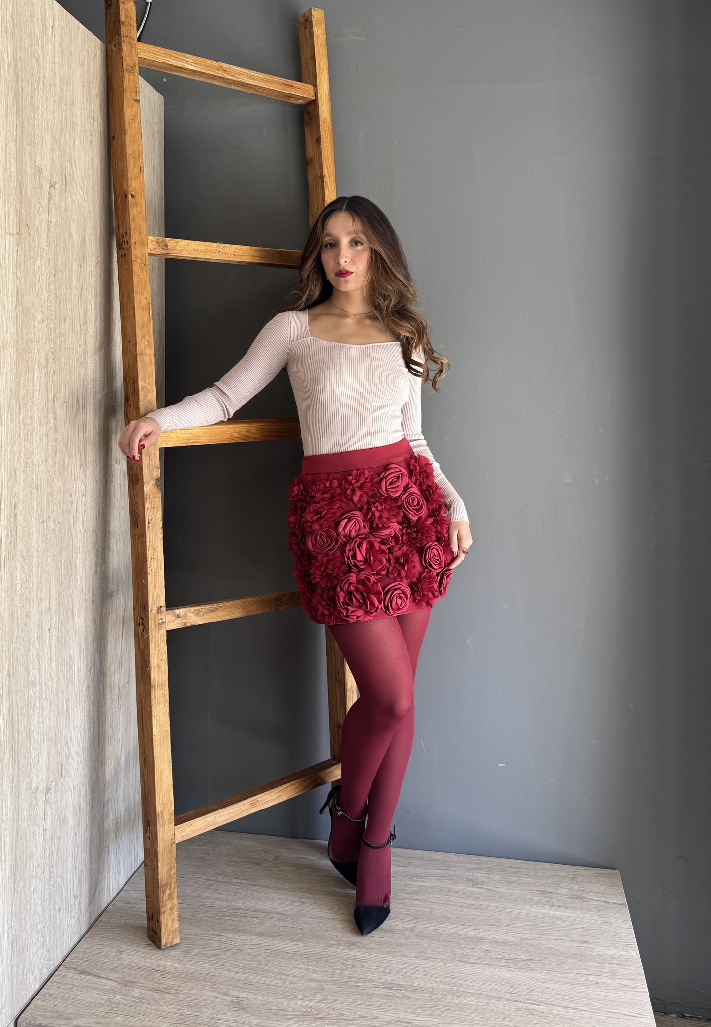 ROSIE FLOWERS SKIRT