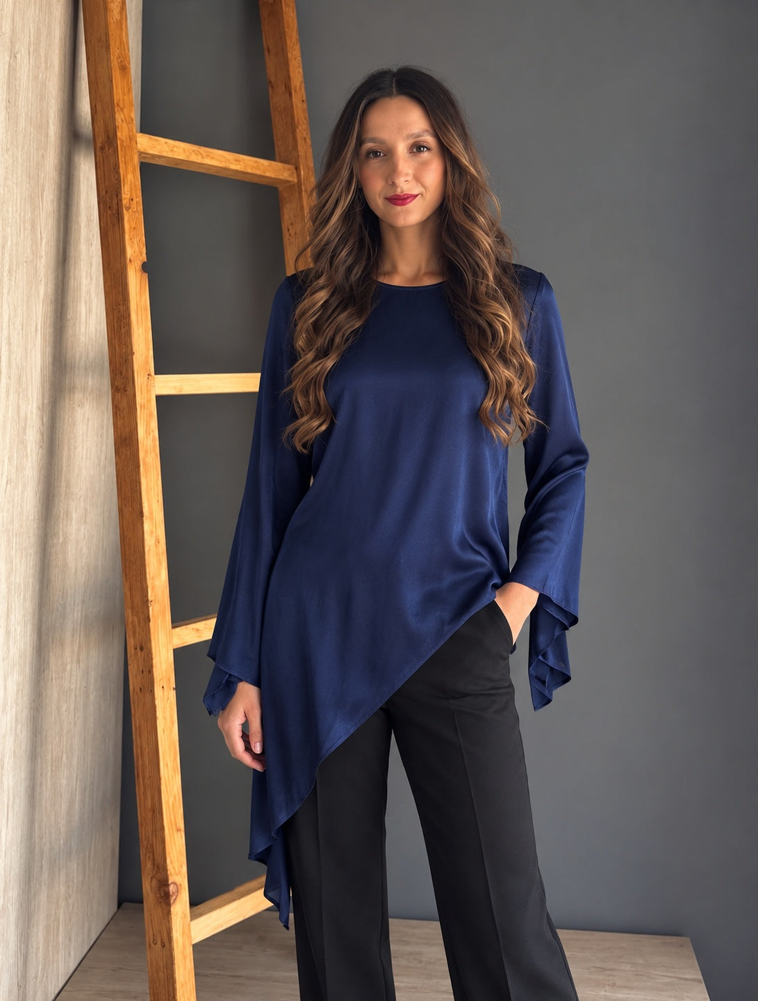 Navy Asymmetric Top