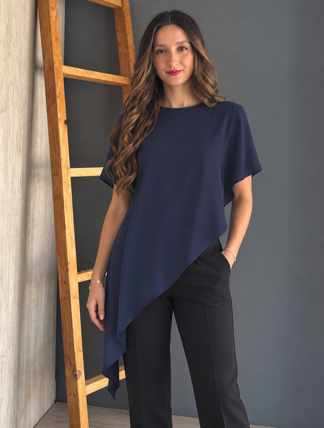 Midnight Cape Top