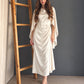 Bone Long Dress
