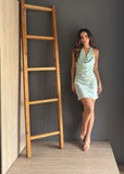 Mint Scarf Mini Dress – Verde Menta verde menta - vista 1
