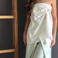 White Knit Top – Blanco blanco - vista 4