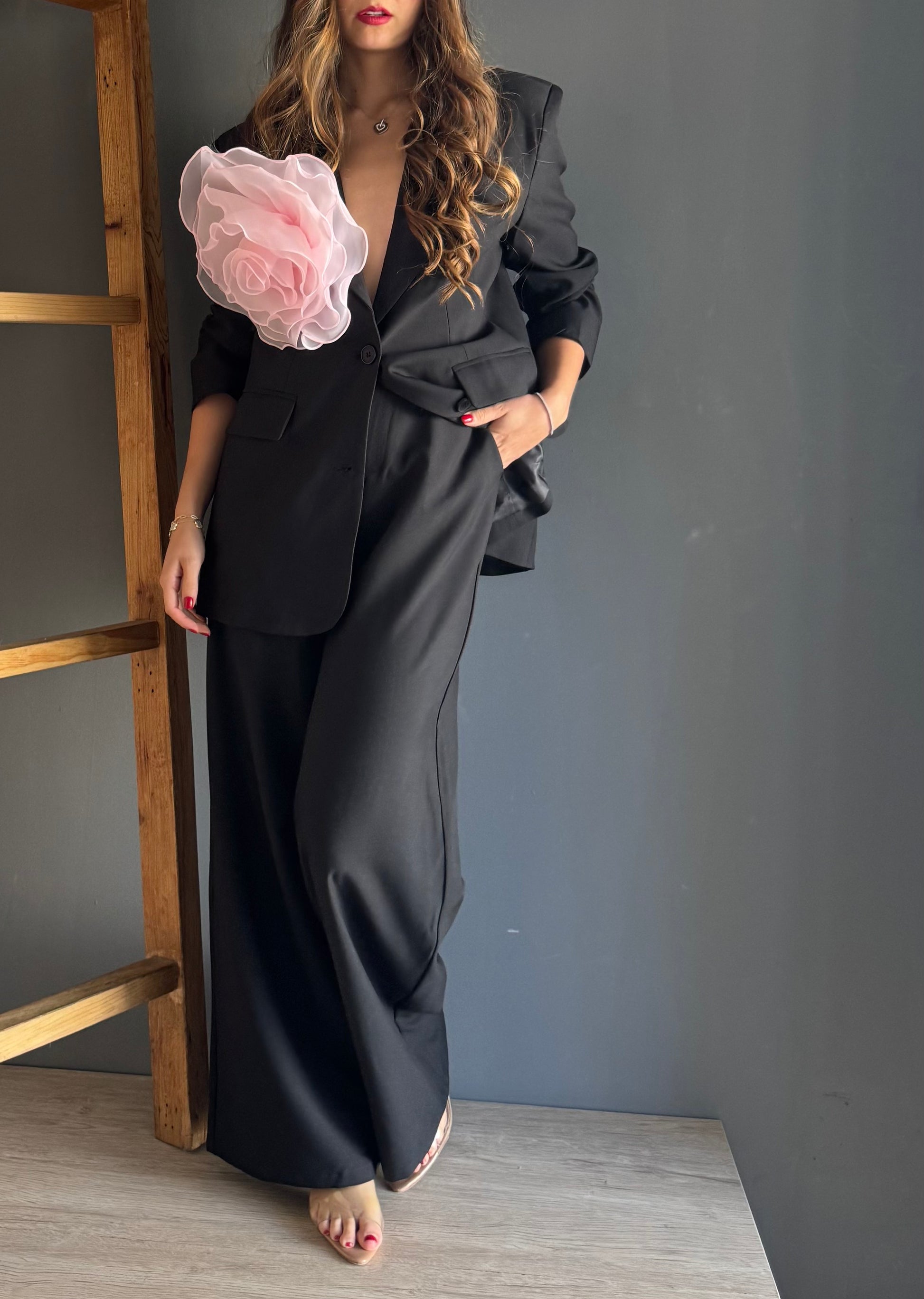 Black Rose Suit – Negro negro - vista 2