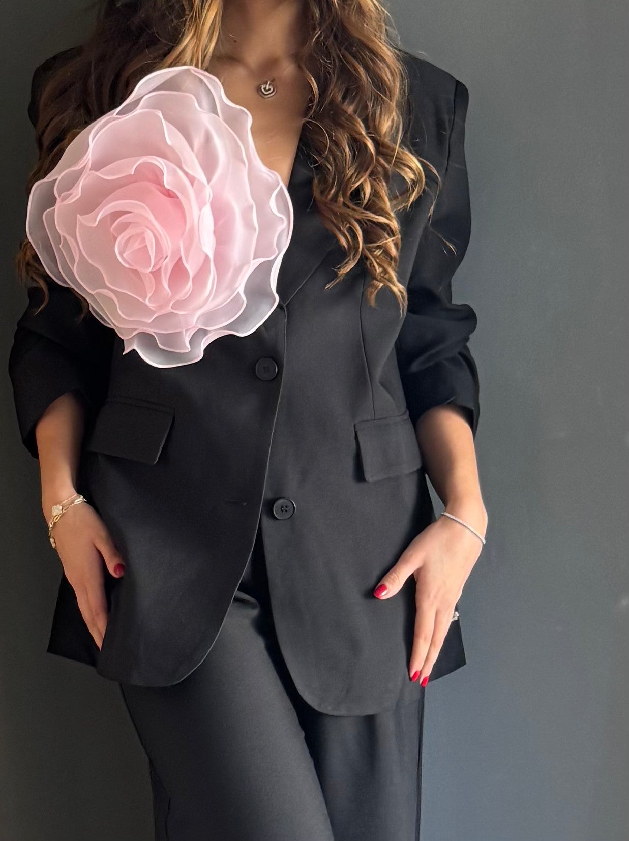 Black Rose Suit – Negro negro - vista 3