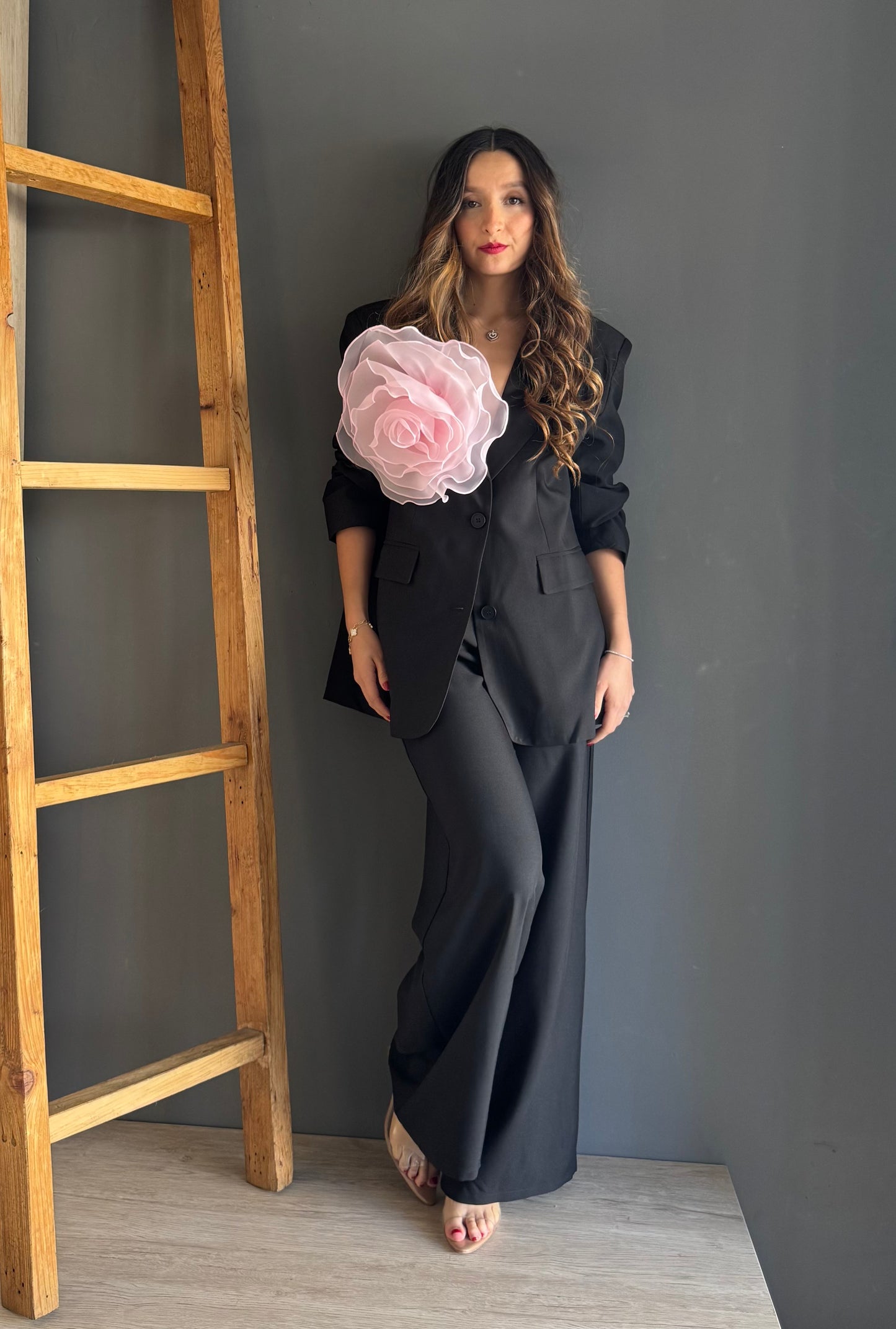 Black Rose Suit – Negro negro - vista 5