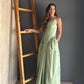 Green Maxi Dress – Verde Claro verde claro - vista 1