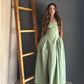 Green Maxi Dress – Verde Claro verde claro - vista 6