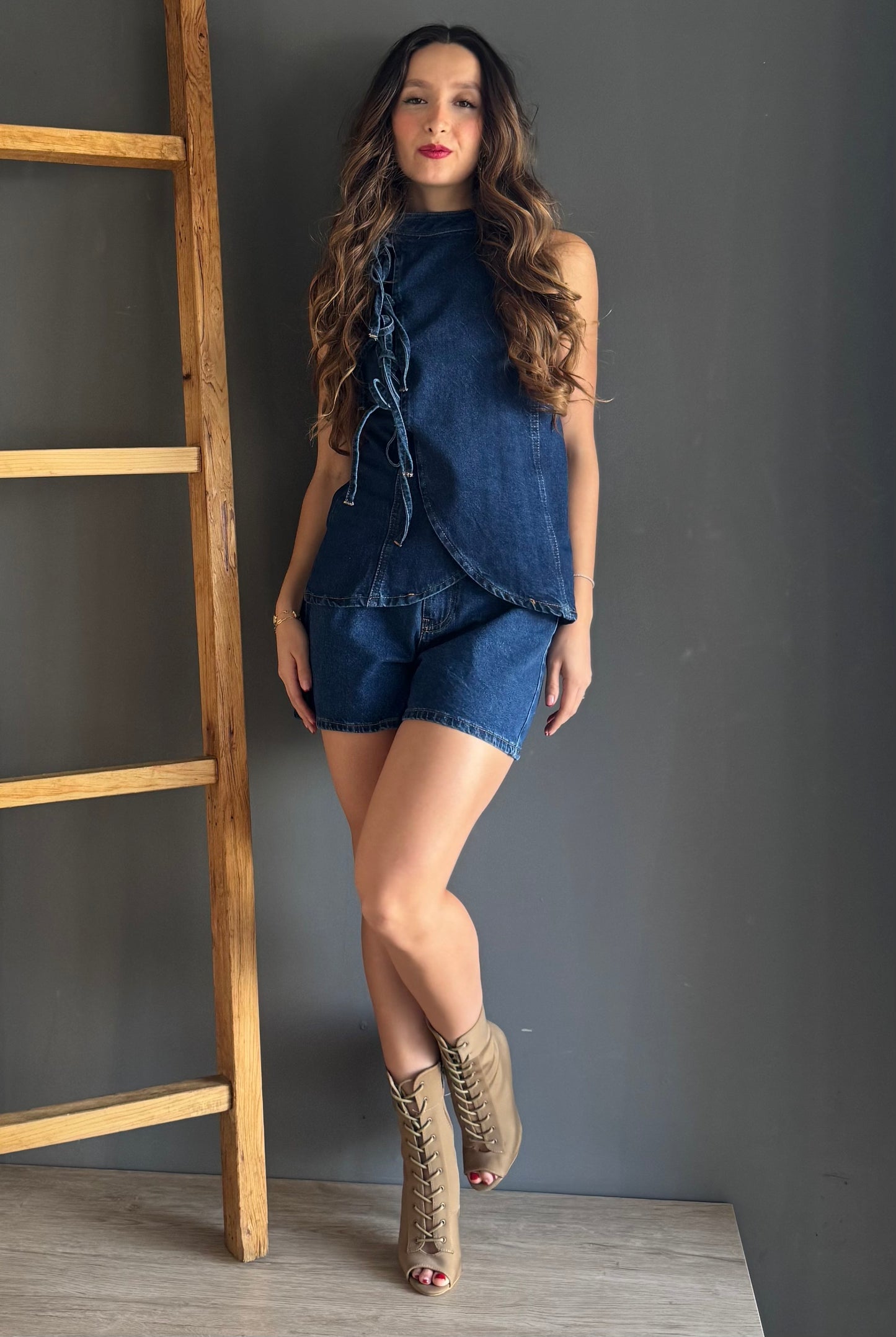 Denim Twin Set – Mezclilla Oscura mezclilla oscura - vista 5