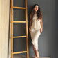 Cream Asymmetrical Satin Skirt – Champagne Claro champagne claro - vista 2