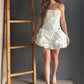 White Floral Mini Dress – Blanco blanco - vista 6