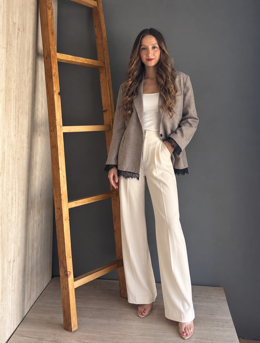 Blazer Lace Brown