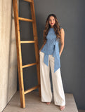 Blusa Tira Azul