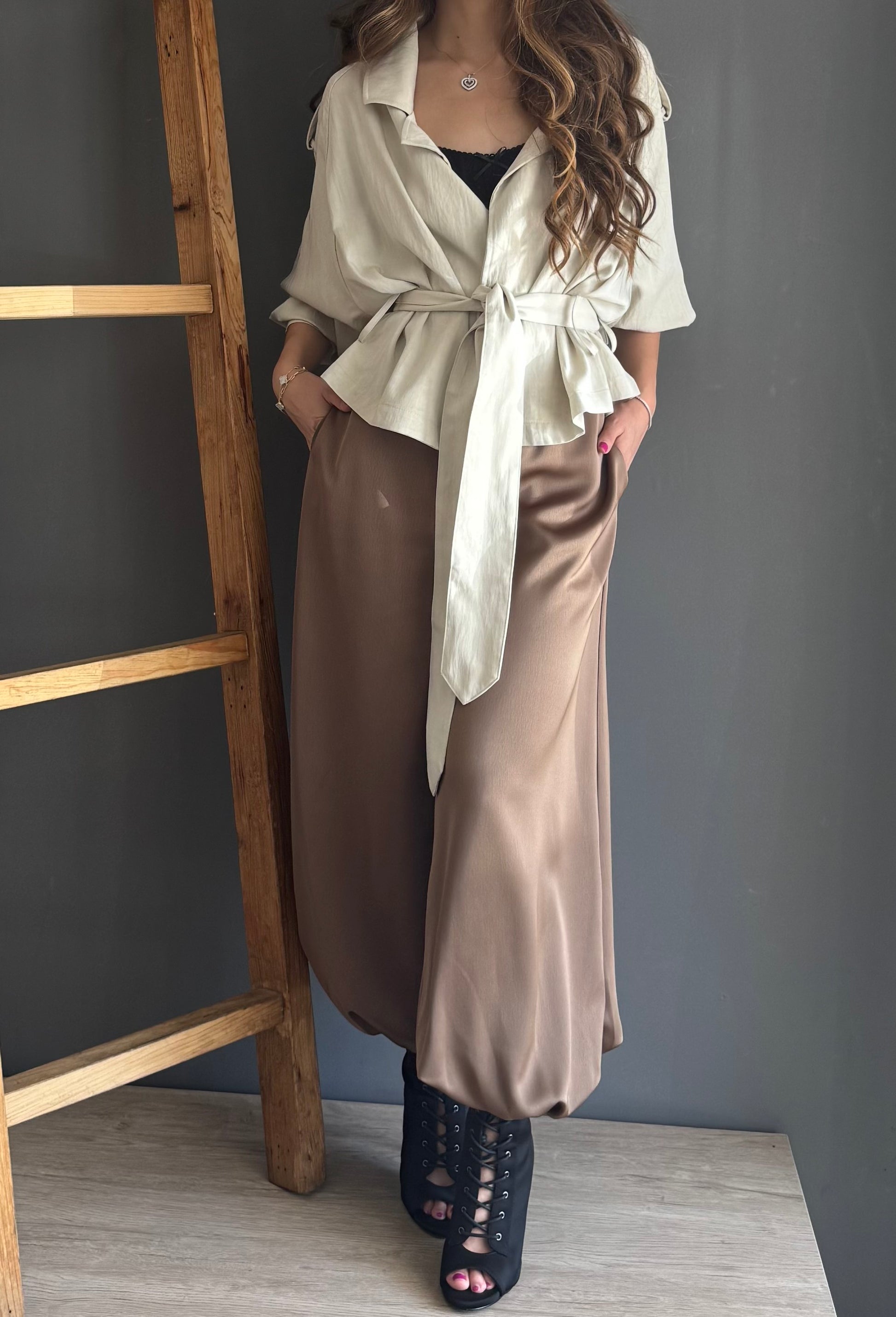 Outwear Khaki khaki - vista 3
