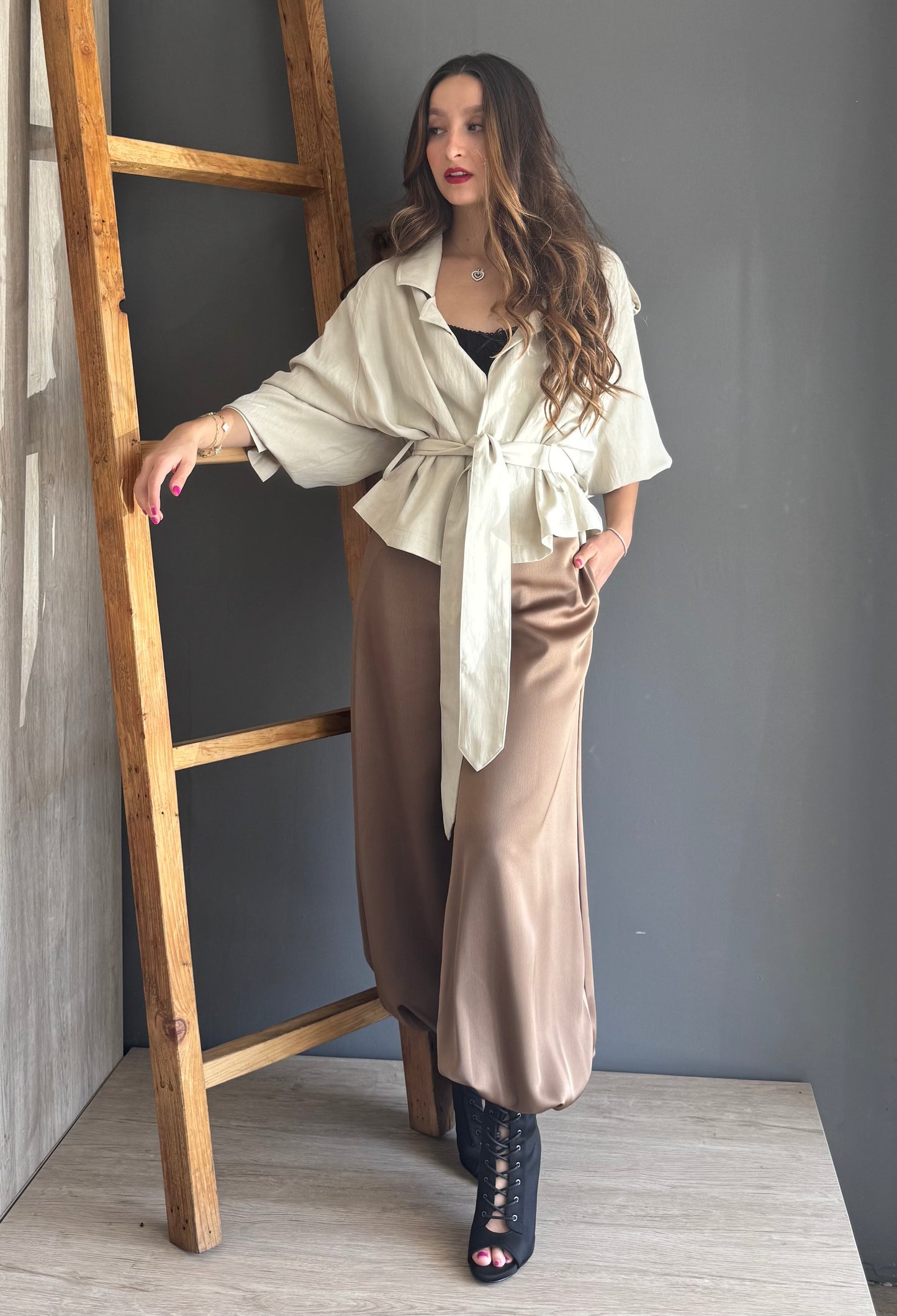 Outwear Khaki khaki - vista 4