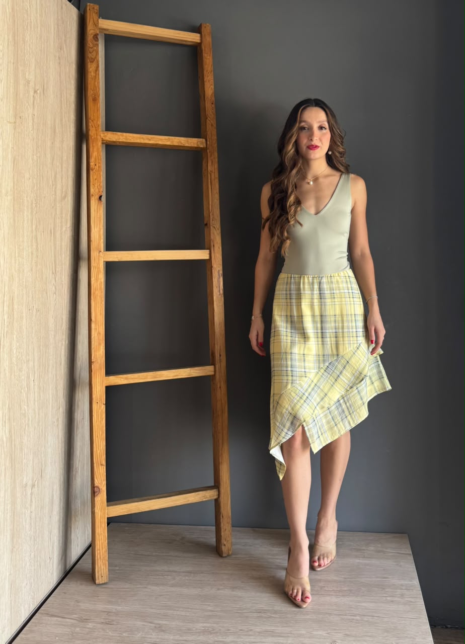 Skirt Woven Yellow