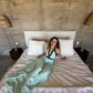 Trim Maxi Dress Mint – Verde Menta verde menta - vista 1