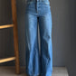 High Waist Jeans – Mezclilla Deslavada mezclilla deslavada - vista 3