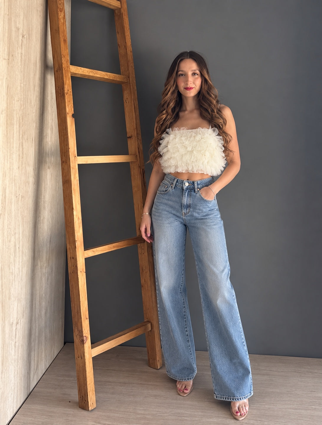 Bubble Top – Beige