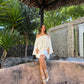 Off White Mini Skirt Set – Hueso hueso - vista 3