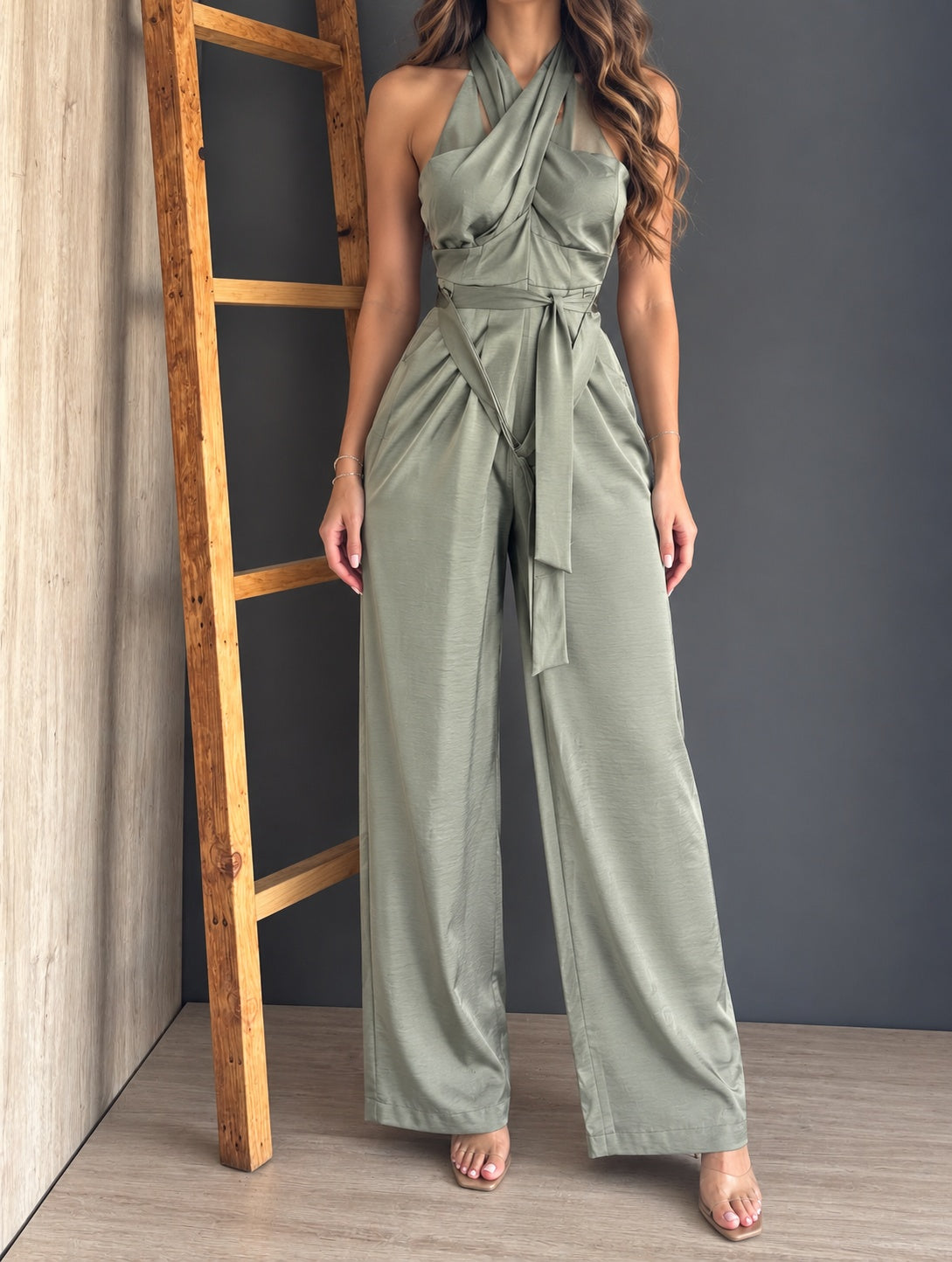 Lt. Olive Jumpsuit