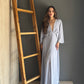 Maxi Dress Light Grey – Azul Acua azul acua - vista 1