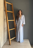 Maxi Dress Light Grey – Azul Acua azul acua - vista 1
