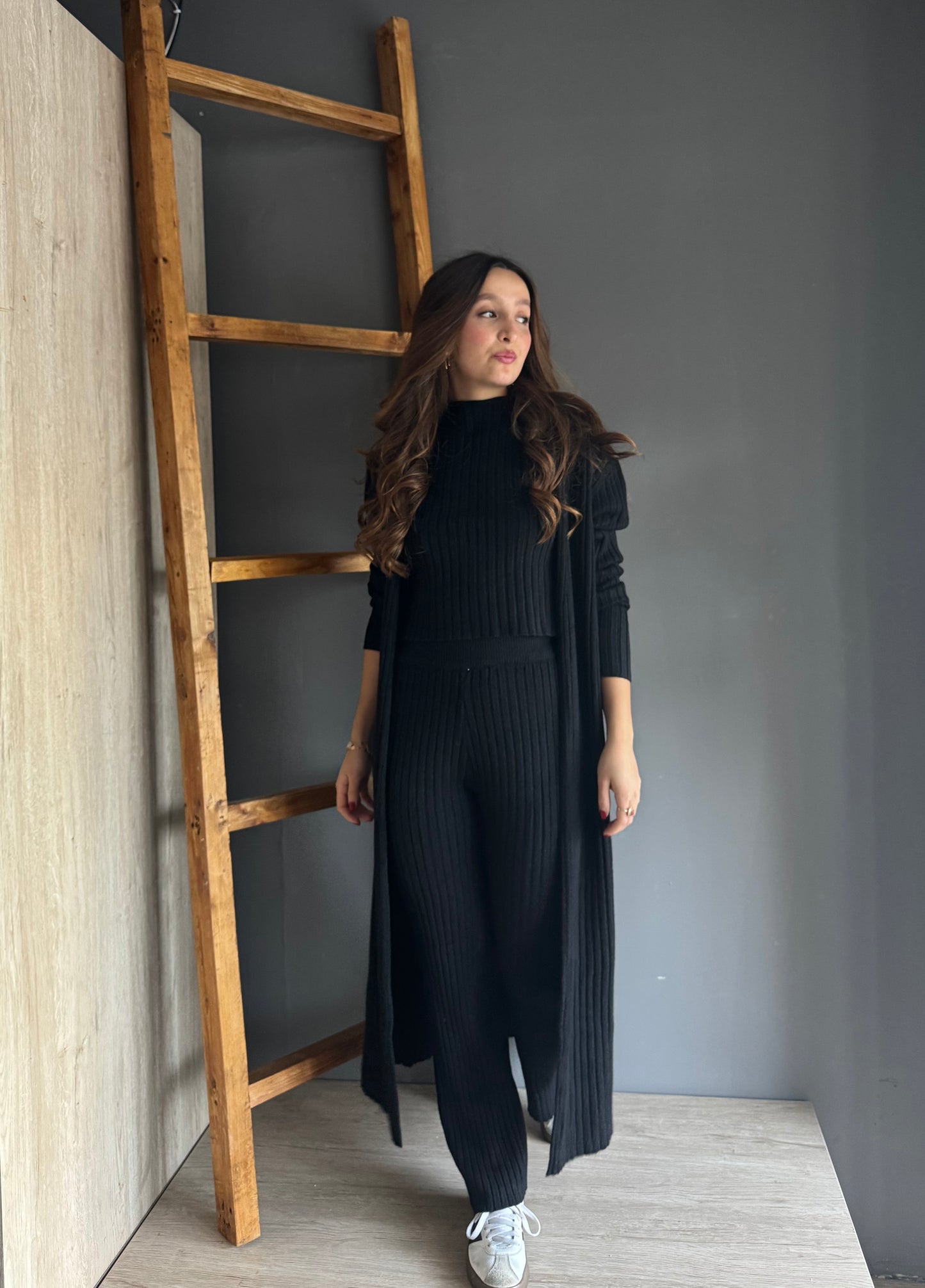Crossed Jean Dark Blue – Mezclilla mezclilla - vista 1