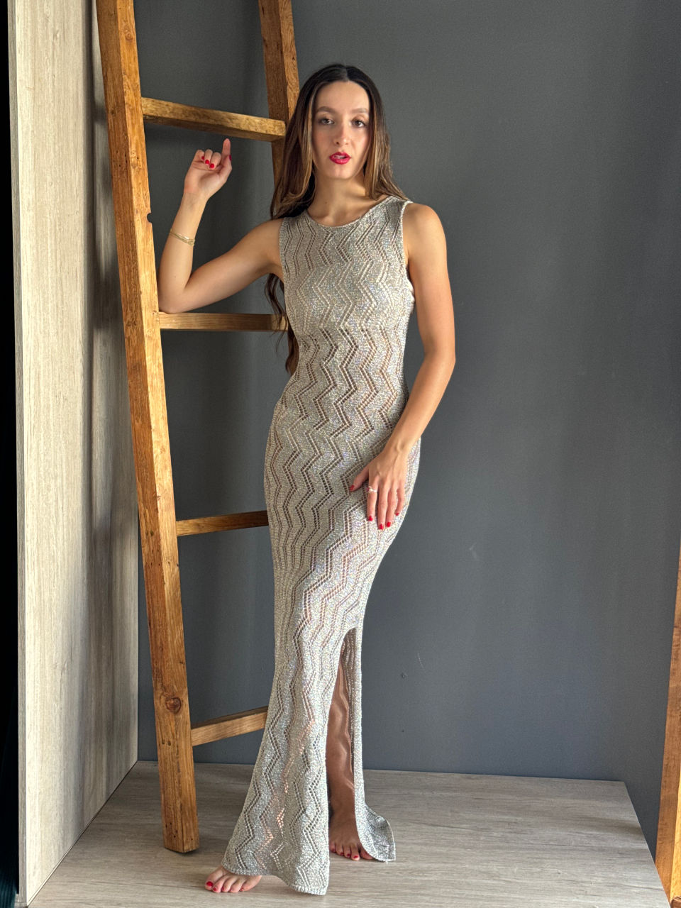 Quinn Knit Maxi Dress