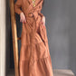 Eliza Brown Maxi Dress