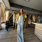 Delilah Gray Linen Jumpsuit