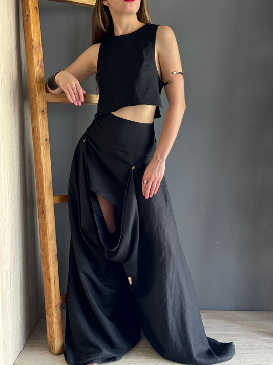 Aubrey Black Pants